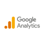 Logo of Google Analytics with its favicon icon.