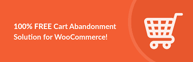 "CartFlows WooCommerce Cart Abandonment Recovery – free solution banner with shopping cart icon."