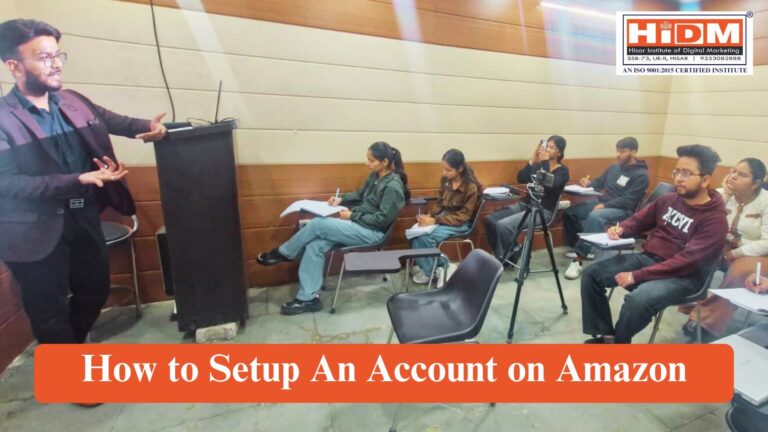 Students attending a digital marketing seminar at HIDM Hisar