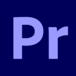 Adobe Premiere Pro video editing software logo